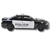 Метална колa Dodge Charger Pursuit / Додж, 2016, WELLY, мащаб 1:24, черно-бял цвят